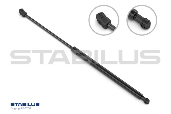 Gasfjäder, motorhuv, Tvåsidig Stabilus //  lift-o-matâ® 013158 STABILUS