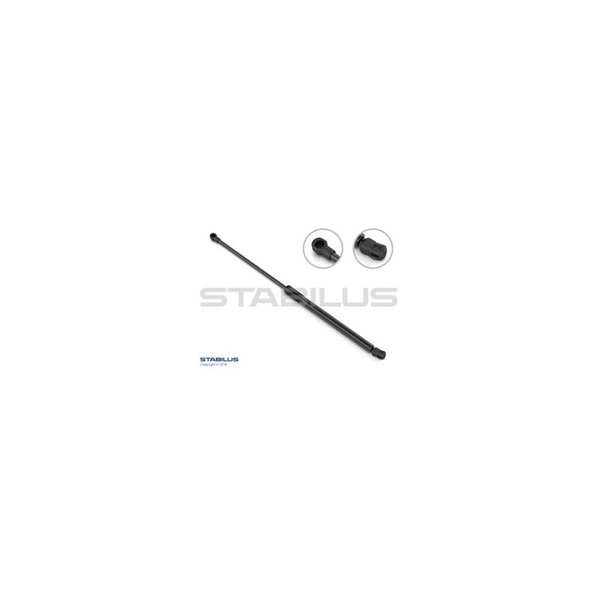 Gasfjäder, bagageutrymme, Tvåsidig Stabilus 018123 STABILUS