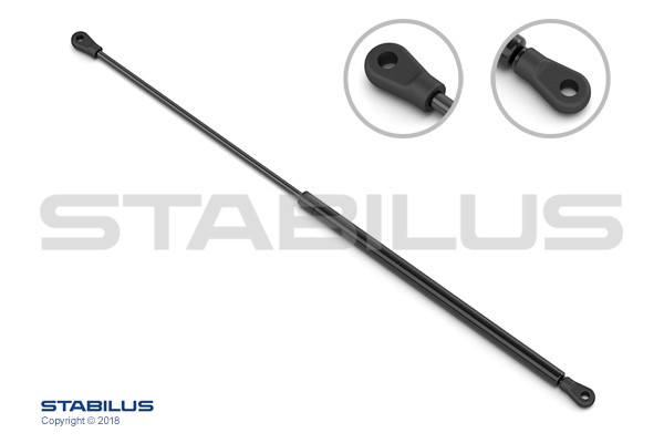 Gasfjäder, motorhuv, Vänster Stabilus //  lift-o-matâ® 024339 STABILUS