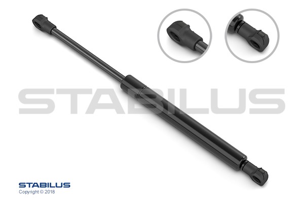 Gasfjäder, motorhuv, Vänster Stabilus //  lift-o-matâ® 033599 STABILUS