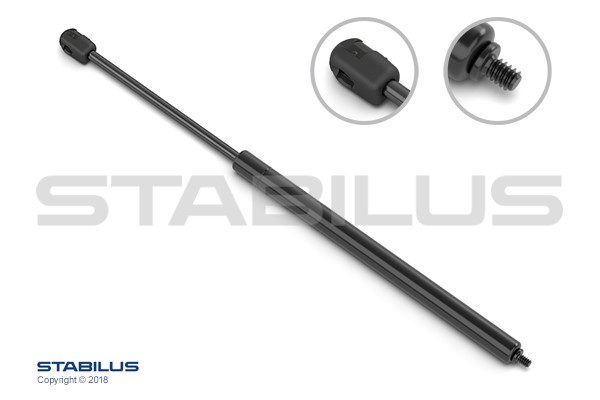 Gasfjäder, motorhuv, Tvåsidig Stabilus //  lift-o-matâ® 074816 STABILUS
