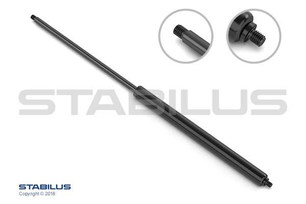 Gasfjäder, pardörr, Tvåsidig Stabilus //  lift-o-matâ® 0894FM STABILUS