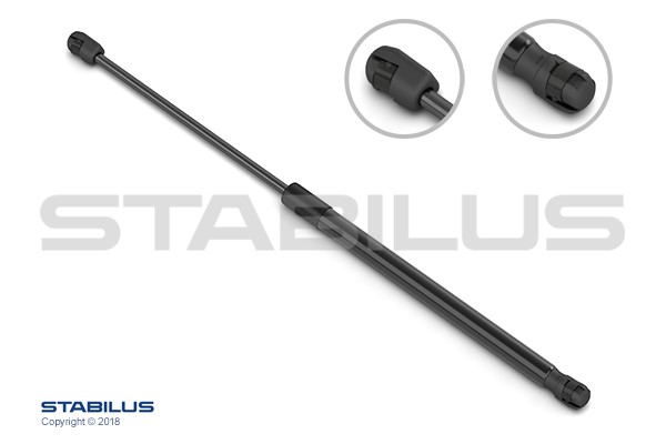 Gasfjäder, bagageutrymme, Tvåsidig STABILUS