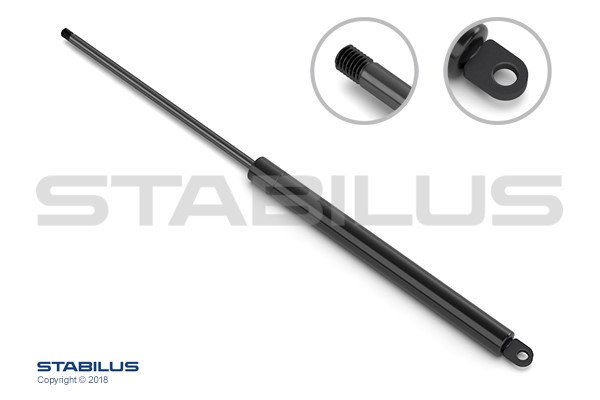 Gasfjäder, bagageutrymme, Tvåsidig Stabilus 290793 STABILUS