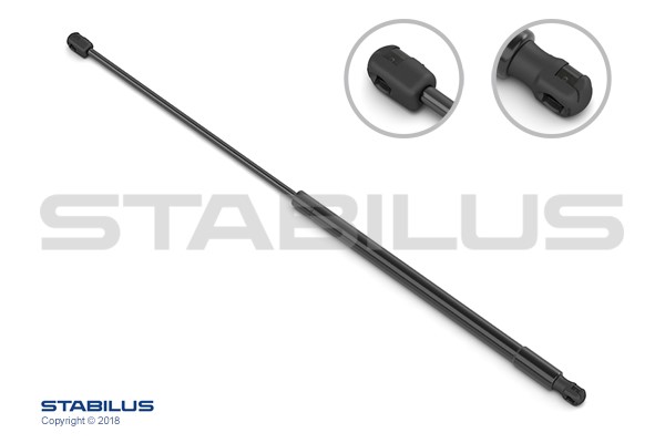Gasfjäder, motorhuv, Tvåsidig Stabilus //  lift-o-matâ® 3279YW STABILUS