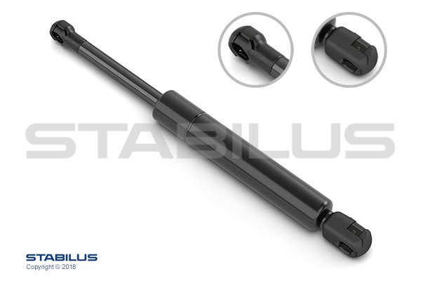 Gasfjäder, sätesjustering, Tvåsidig Stabilus 356134 STABILUS