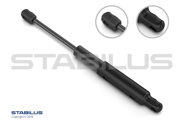 Gasfjäder, motorhuv, Höger Stabilus //  lift-o-matâ® 385040 STABILUS