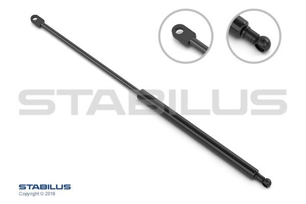 Gasfjäder, bakruta, Tvåsidig Stabilus //  lift-o-matâ® 4043KY STABILUS