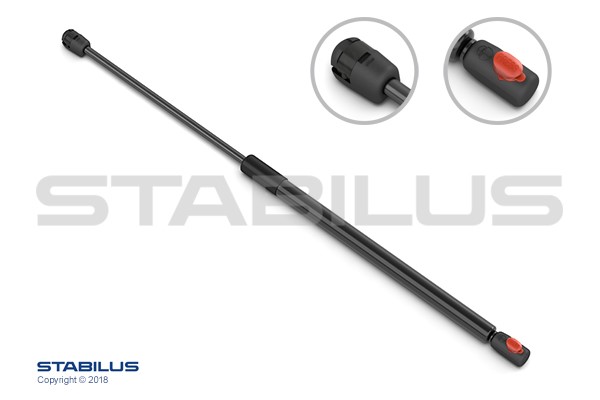 Gasfjäder, motorhuv, Vänster Stabilus //  lift-o-matâ® 428076 STABILUS