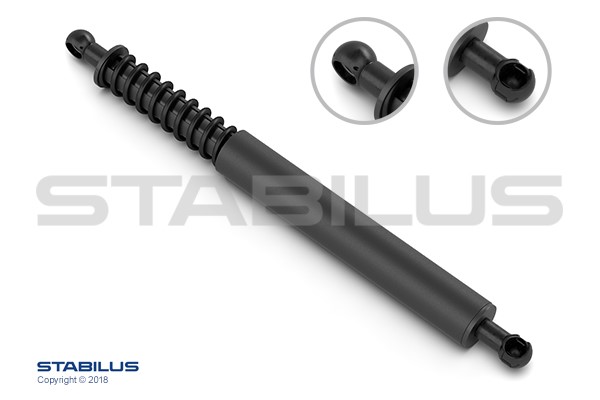 Gasfjäder, bagageutrymme, Höger Stabilus //  lift-o-matâ® 502651 STABILUS