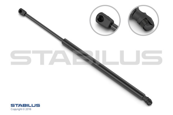 Gasfjäder, bagageutrymme, Tvåsidig STABILUS
