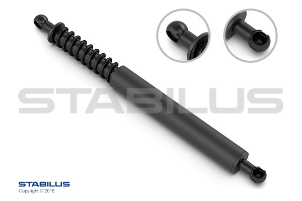 Gasfjäder, bagageutrymme, Vänster Stabilus 596311 STABILUS
