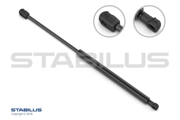 Gasfjäder, bagageutrymme, Tvåsidig Stabilus 6062SX STABILUS