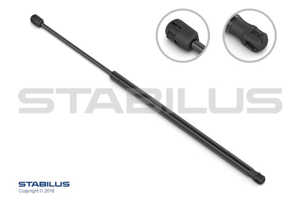 Gasfjäder, bagageutrymme, Tvåsidig Stabilus 6456QQ STABILUS