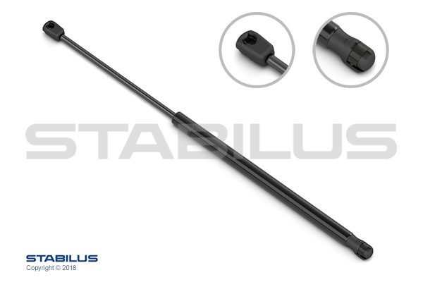 Gasfjäder, motorhuv, Tvåsidig Stabilus //  lift-o-matâ® 6471QC STABILUS