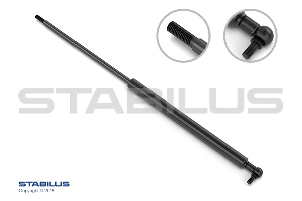 Gasfjäder, pardörr, Tvåsidig Stabilus //  lift-o-matâ® 6736NT STABILUS