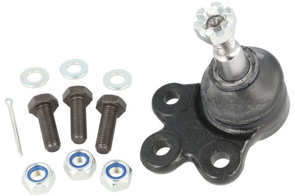 Kulled / Spindelled, Framaxel, Tvåsidig, Nedre