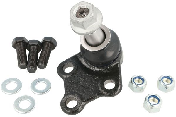 Kulled / Spindelled, Framaxel, Tvåsidig, Nedre