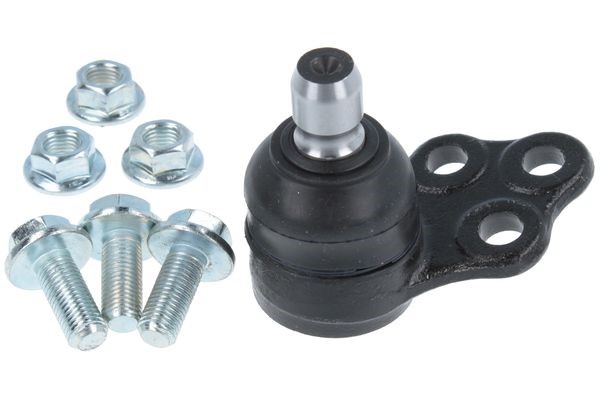 Kulled / Spindelled, Framaxel, Tvåsidig, Nedre