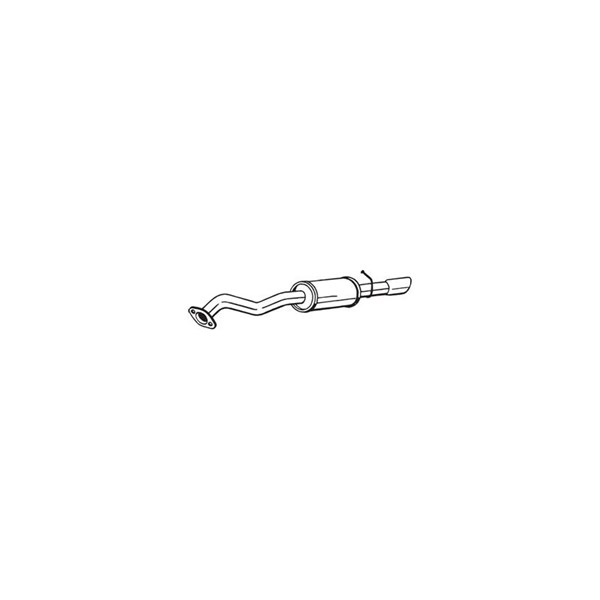 Bakre ljuddämpare Bosal 228-305 BOSAL
