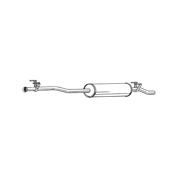 Mittenljuddämpare Bosal 287-485 BOSAL