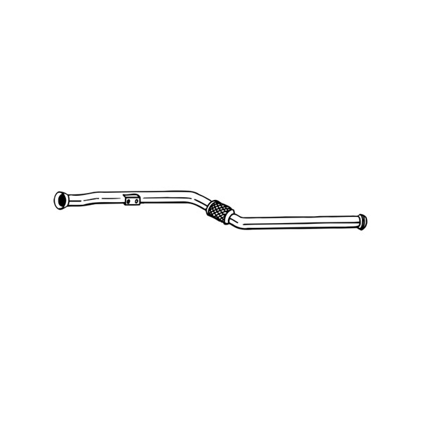 Avgasrör, Mitt Bosal 850-165 BOSAL
