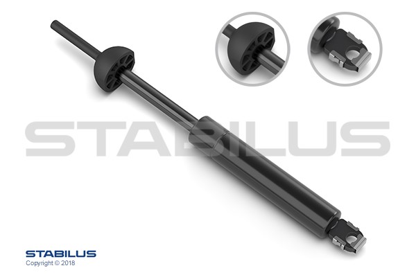 Gasfjäder, motorhuv, Tvåsidig Stabilus //  lift-o-matâ® 7875BG STABILUS