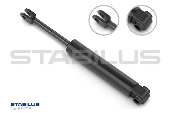 Gasfjäder, bagageutrymme, Tvåsidig Stabilus 8066BB STABILUS