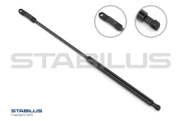 Gasfjäder, bagageutrymme, Tvåsidig Stabilus 8321RT STABILUS