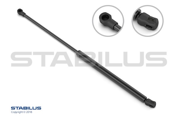 Gasfjäder, motorhuv, Vänster Stabilus //  lift-o-matâ® 953163 STABILUS