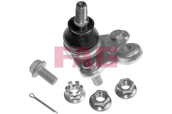Kulled / Spindelled, Framaxel Fag 825 0316 10 FAG