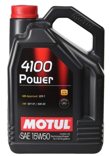 Motorolja Motul 4100 Power 15W-50 Motul 4100 power 15w50 100273 MOTUL