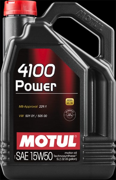 Motorolja Motul 4100 Power 15W-50 MOTUL 4100 power 15w50 MOTUL