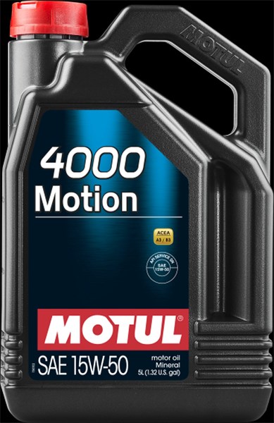 Motorolja Motul 4000 Motion 15w-50 MOTUL 4000 motion 15w50 MOTUL