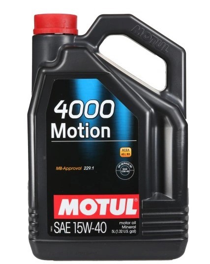 Motorolja Motul 4000 Motion 15W-40 Motul 4000 motion 15w40 100295 MOTUL Motorolja Motul 4000 Motion 15W-40 Motul 4000 motion 15w40 100295 MOTUL