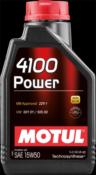 Motorolja Motul 4100 Power 15W-50 MOTUL 4100 power 15w50 MOTUL