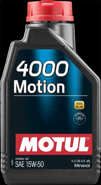 Motorolja Motul 4000 Motion 15w-50 MOTUL 4000 motion 15w50 MOTUL