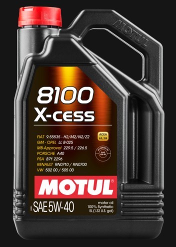Motorolja Motul 8100 X-Cess 5W-40 MOTUL