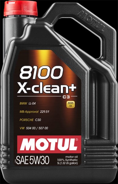 Motorolja Motul 8100 X-Clean+ 5W-30 MOTUL