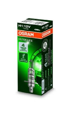 Halogenlampa OSRAM ULTRA LIFE H1 P14,5s 12V Osram 64150ULT OSRAM