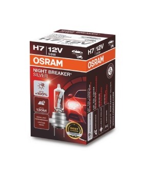 Halogenlampa OSRAM NIGHT BREAKER SILVER H7 PX26d OSRAM