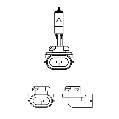 Halogenlampa PHILIPS H27w/2 PGJ13 12V Philips 12060C1