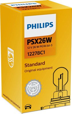 Glödlampa PHILIPS PSX26W PG18,5d-3 12V Philips 12278C1