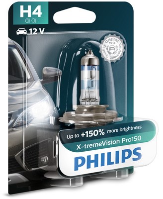 Halogenlampa  PHILIPS X-tremeVision Pro150 HB3 P43t-38 Philips 12