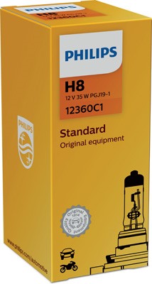 Xenonlampa PHILIPS H8 PGJ19-1 12V Philips 12360C1
