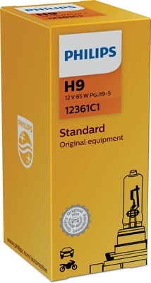 Halogenlampa PHILIPS Vision H9 PGJ19-5 12V Philips 12361C1