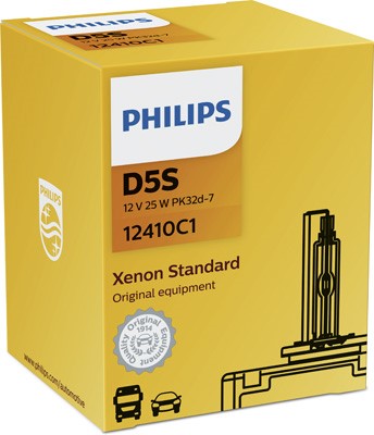Xenonlampa PHILIPS Xenon Vision D5S PK32d-7 12V Philips 12410C1