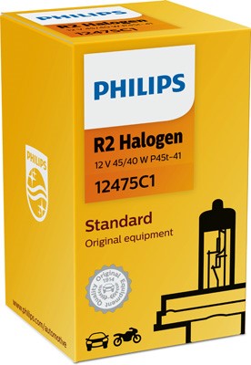 Halogenlampa PHILIPS Visio R2 (bilux) P45t-41 12V Philips 12475C1