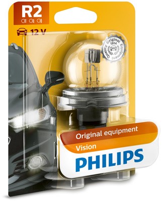 Halogenlampa PHILIPS  R2 P45t-41 12V Philips 12620B1