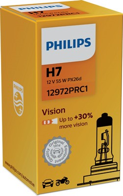Halogenlampa PHILIPS Vision H7 PX26d